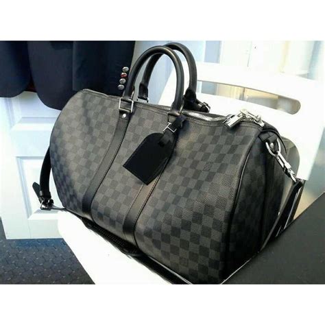 black on black check louis vuitton bag|louis vuitton black bag small.